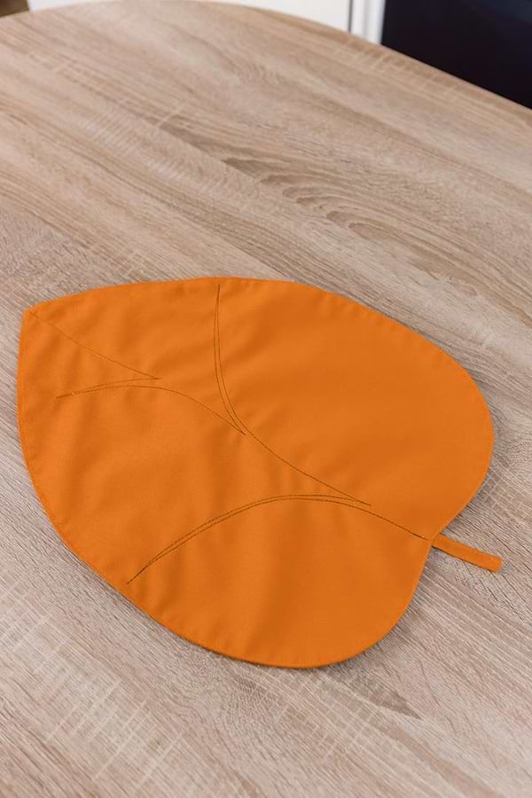 Фото - Салфетка для сервировки Прованс Лист терракот 35х45 см (041319)