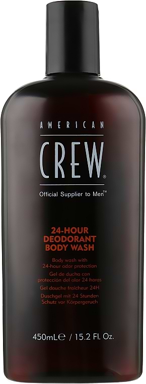 Гель для душу American Crew 24-hour Deodorant Body Wash 0.45 л (669316078860)
