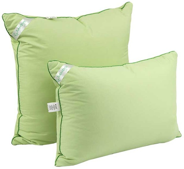 Фото - Набор подушек стандартных Руно 50х70 см бамбуковые салатовые 2 шт. (К_Н310.52БКУ_Салатовий)