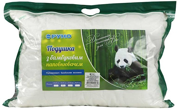 Фото - Набір подушок стандартних Руно 50х70 см бамбукових 2 шт. (К_Н310БСУ)