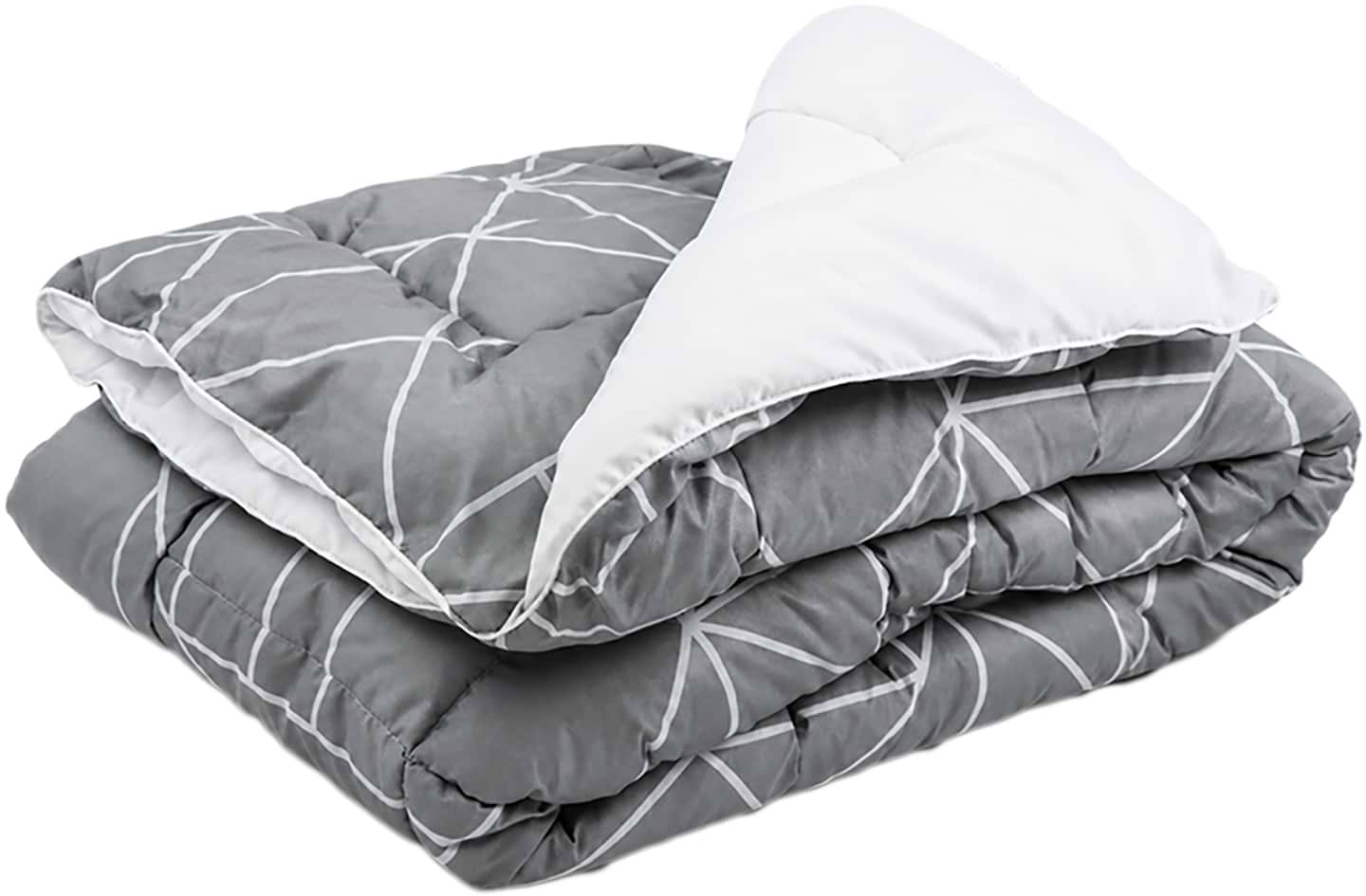 Ковдра демісезонна двоспальна Руно 172х205 Crystal Grey (316.52_Crystal Grey demi)