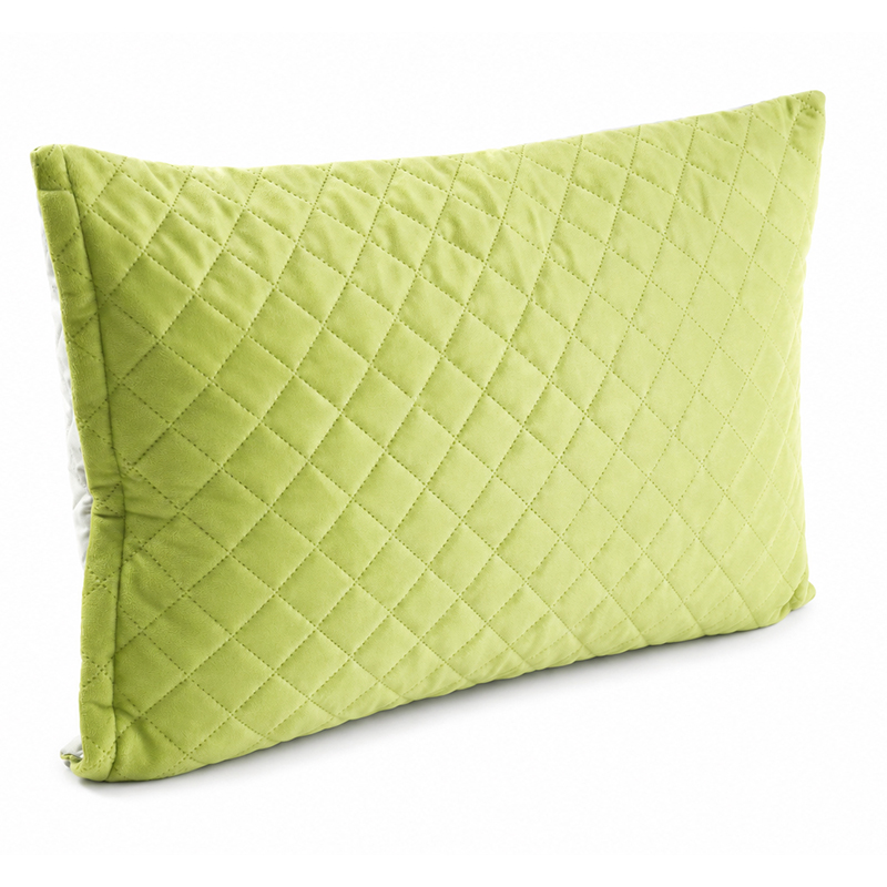 Наволочка Руно 50х70 VeLour Olive Green (382.55_Olive Green ромб)