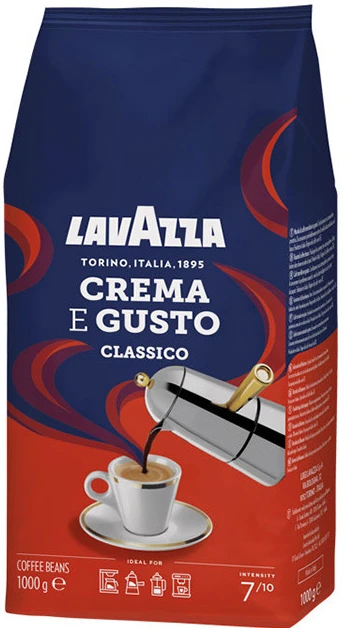 Кофе в зернах Lavazza Crema e Gusto Classico 1 кг