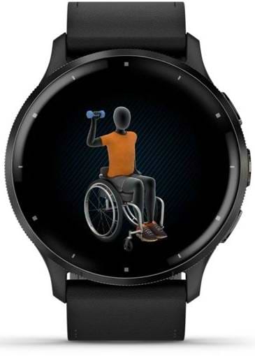 Фото - Смарт-часы Garmin Venu 3 Black+Slate (010-02784-52)