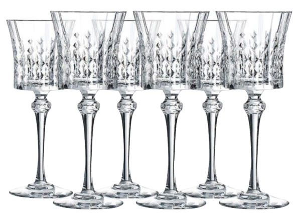 Набір келихів Eclat Lady Diamond 6х270 мл для красного вина (L9743)