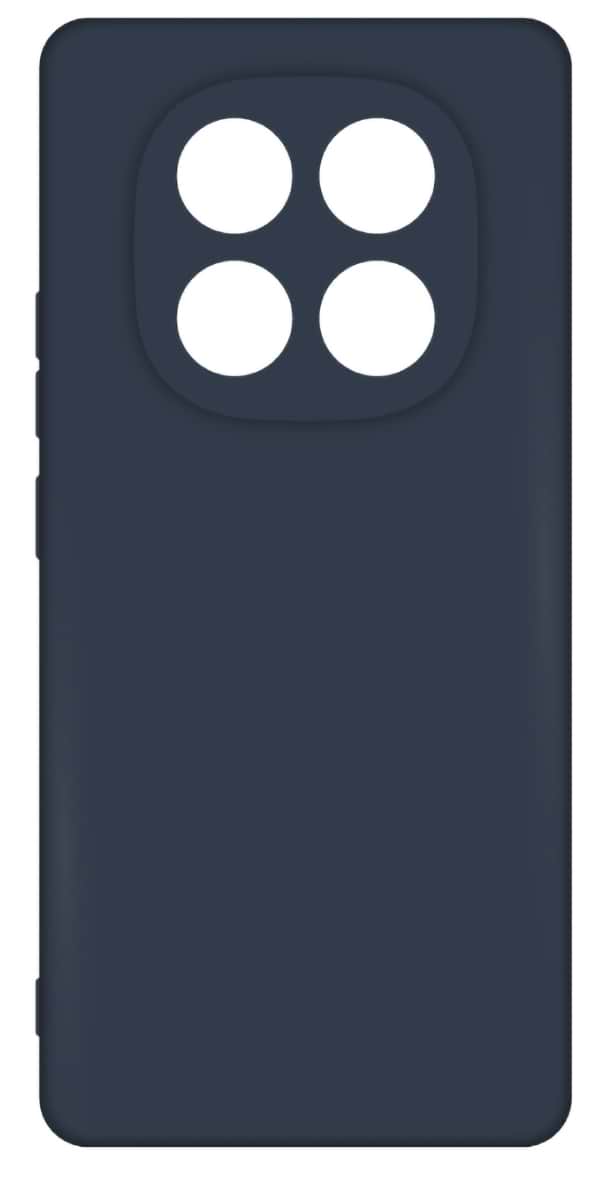 Чохол для смартфону ACCLAB Silicone Case for Xiaomi Redmi Note 14 PRO 4G Dark Blue (1283126622588)