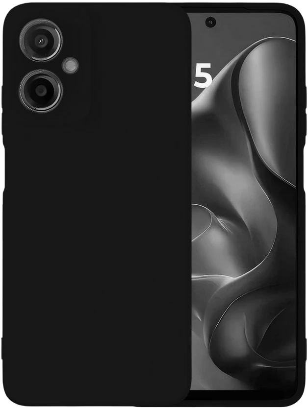 Чохол для смартфону Intaleo Silicone for Motorola Moto G24 Power Black (1283126640209)