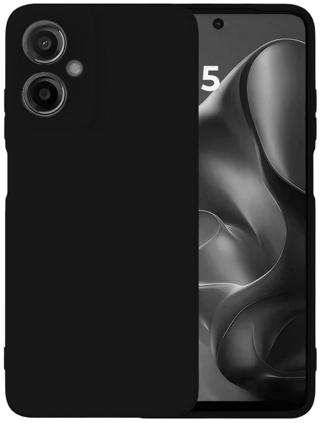 Чохол для смартфону Intaleo Silicone for Motorola Moto G85 Black (1283126640216)