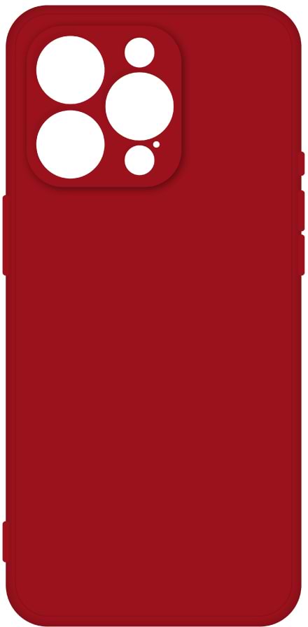 Чохол для смартфону Intaleo SoftShell for Apple iPhone 16 Pro Max Red (1283126609343)