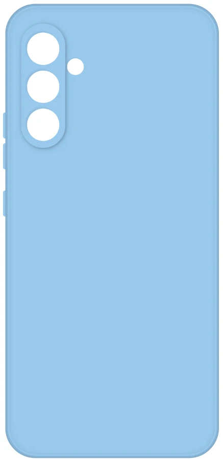Чохол для смартфону Intaleo SoftShell for Samsung Galaxy A35 Light Blue (1283126618741)
