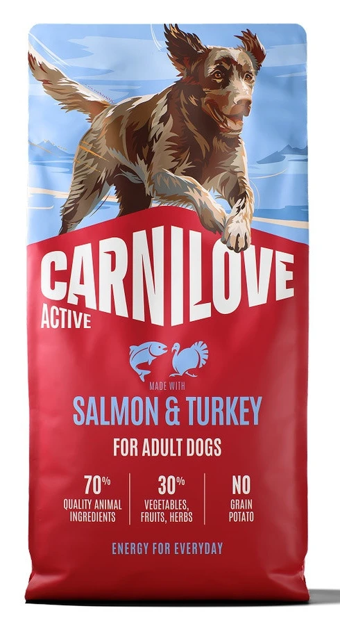 Сухий корм для собак Carnilove Active Salmon & Turkey 12 кг (8595602581252)