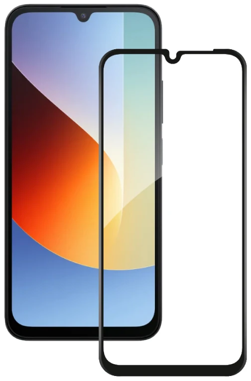 Защитное стекло для смартфона ACCLAB Full Glue ESD for Xiaomi Redmi A7 / Redmi A7 Pro Black (1283126639470)