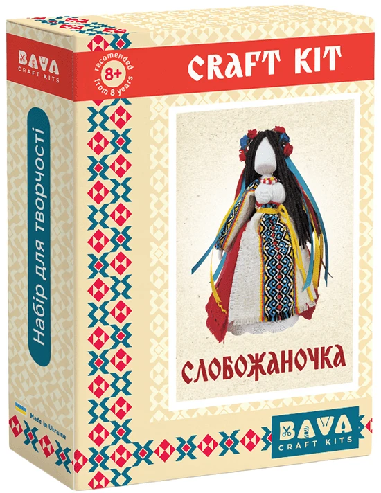 Кукла Умняшка мотанка Слобожаночка (НС-010)