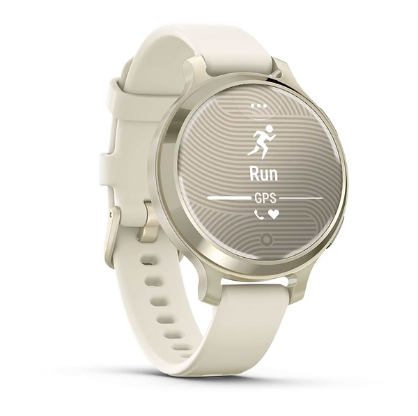 Фото - Смарт-часы Garmin Lily 2 Active, Lunar Gold/Bone, Silicone (010-02891-00)
