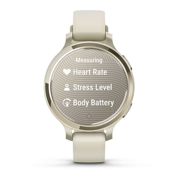 Фото - Смарт-часы Garmin Lily 2 Active, Lunar Gold/Bone, Silicone (010-02891-00)