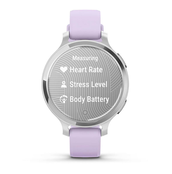 Фото - Смарт-часы Garmin Lily 2 Active, Silver/Jasmine Purple, Silicone (010-02891-01)