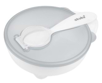 Фото - Тарелка для малыша Akuku White (A0424)