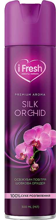 Фото - Освежитель воздуха аэрозольный iFresh premium aroma silk orchid 300 мл (4820268100054)