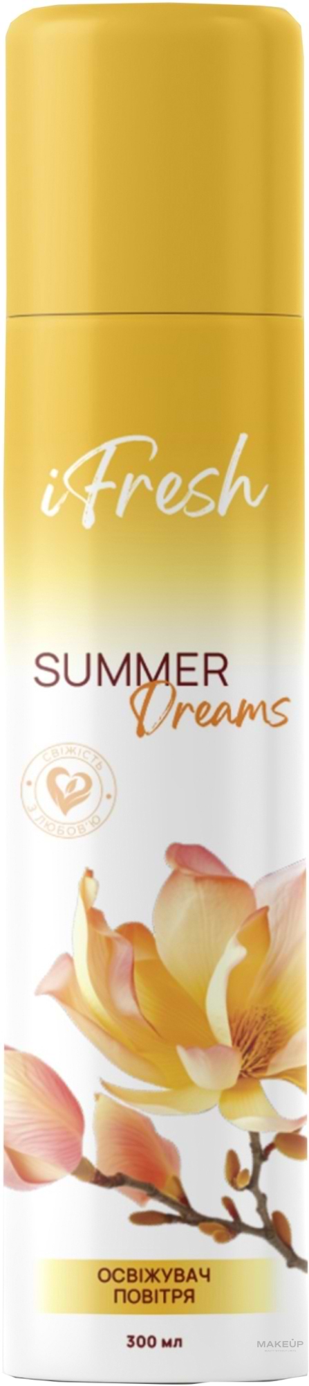 Сменный балон к освежителю воздуха iFresh summer dreams  300 мл (4820268102959)