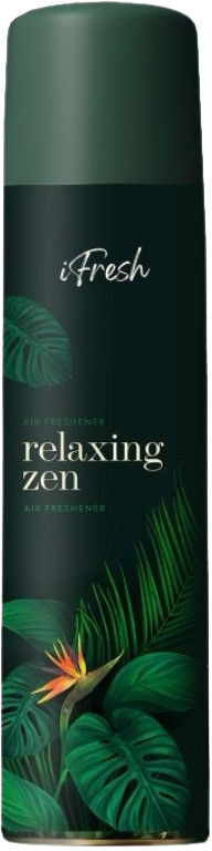 Фото - Освежитель воздуха аэрозольный iFresh Green Nature relaxing zen 300 мл (4820268102850)