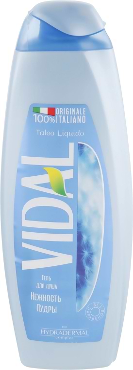 Купити Гель для душа VIDAL Ніжність пудри 500 мл (8008970055367) - Фото 1 Гель для душа VIDAL Ніжність пудри 500 мл (8008970055367) - Фото 1