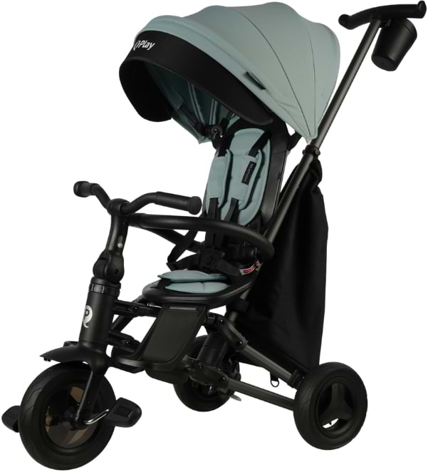 Триколісний велосипед Qplay Nova+ Rubber Gentle Mint (S700-17Nova+RubberGM)