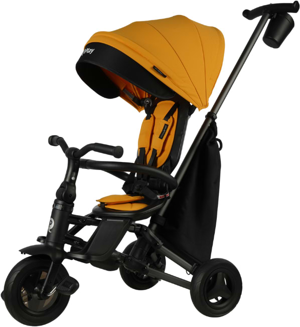 Трёхколёсный велосипед Qplay Nova+ Rubber Desert Yellow (S700-17Nova+RubberDY)