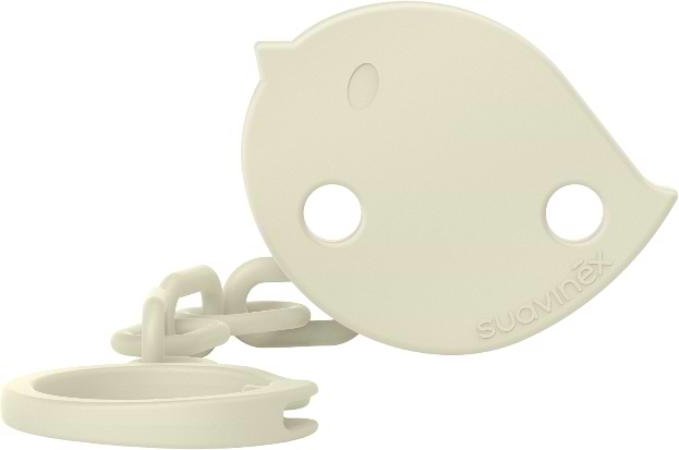 Держатель пустышек Suavinex Birdies бежевая (309127)