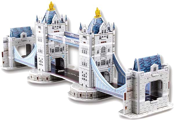 Фото - 3D пазлы Cubic Fun "Тауэрский мост" серия мини (S3010h)