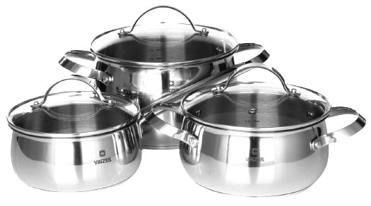 Фото - Набор посуды Vinzer Culinaire 6 пр. (50030)