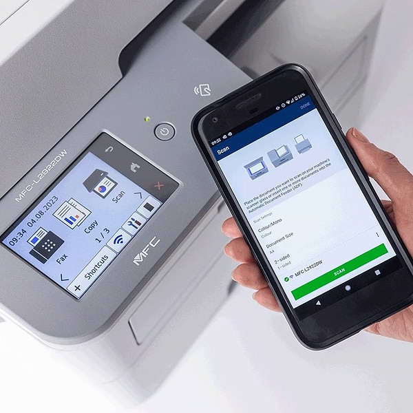 Фото - БФП ч/б друку Brother MFC-L2922DW з Wi-Fi (MFCL2922DWYJ1)