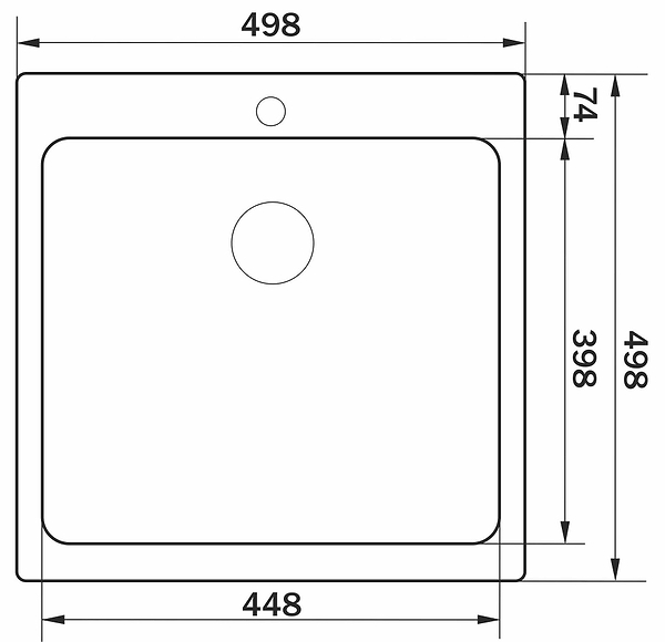 Фото - Мийка кухонна GRANADO Galera S304 millet