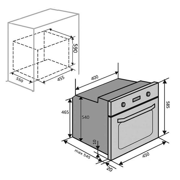 Фото - Духова шафа Ventolux RICHMOND 6 TC (BK)