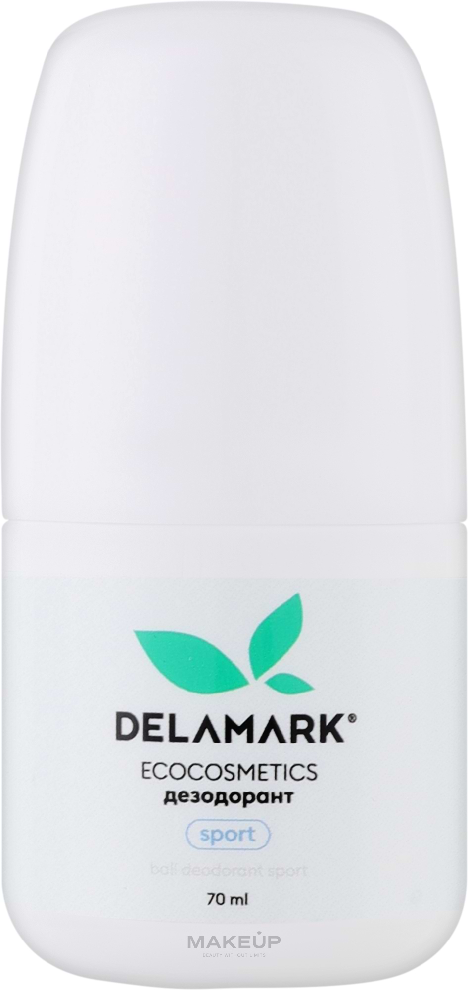 Дезодорант кульковий DeLaMark sport 70 мл (4820152333544) - Фото 1