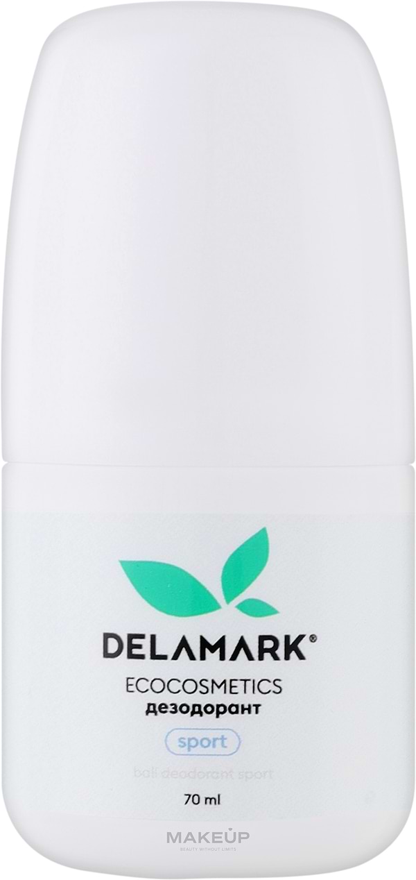 Фото - Дезодорант кульковий DeLaMark sport 70 мл (4820152333544)