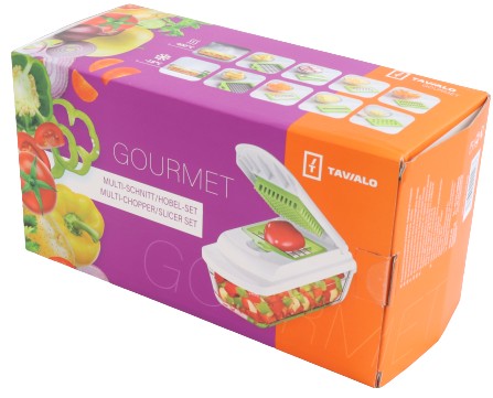 Фото - Овочерізка Tavialo Pro Glass 16 в 1 (193100008)