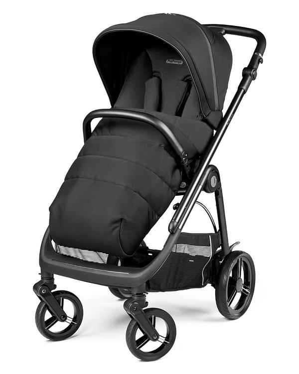 Фото - Коляска універсальна 2 в 1 Peg-Perego Veloce True Black