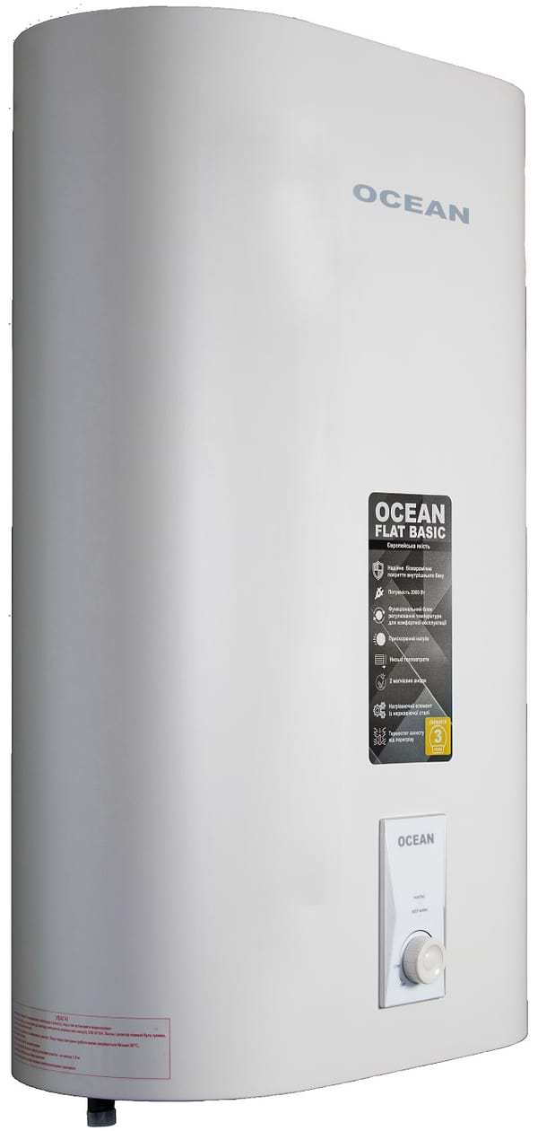 Фото - Водонагрівач OCEAN Flat RZB80M ET+WT BASIC