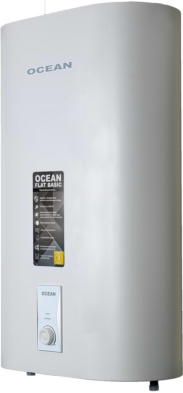 Фото - Водонагреватель OCEAN Flat RZB100M ET+WT BASIC