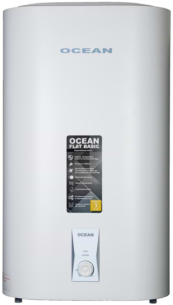 Фото - Водонагрівач OCEAN Flat RZB80M ET+WT BASIC