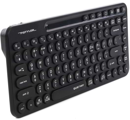 Фото - Клавіатура бездротова A4tech FBK36C AS (Black)