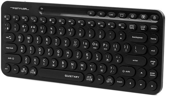 Фото - Клавіатура бездротова A4tech FBK36C AS (Black)