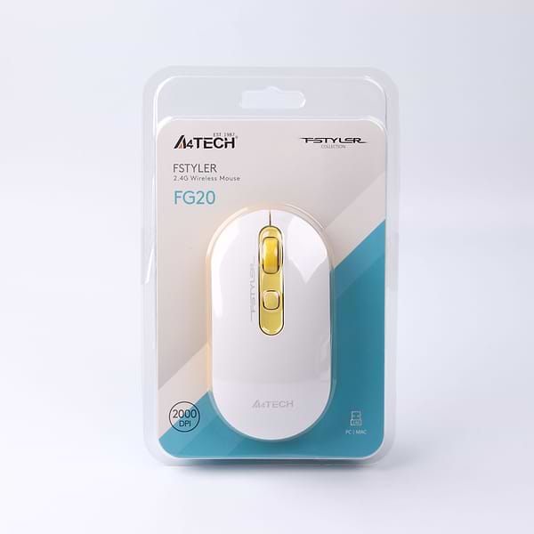 Фото - Миша бездротова A4tech FG20 Daisy USB