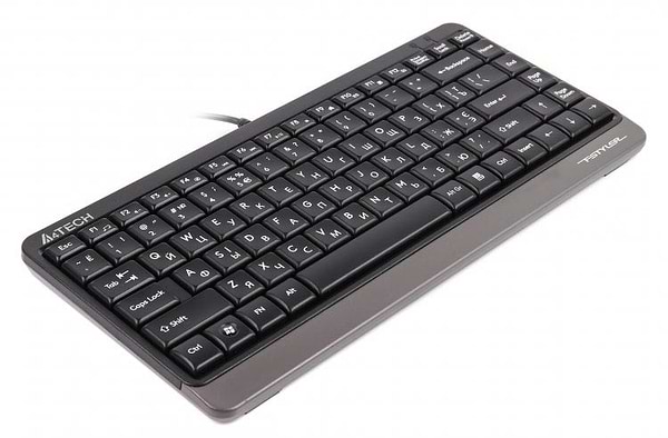 Фото - Клавіатура дротова A4tech FK11 USB (Grey)