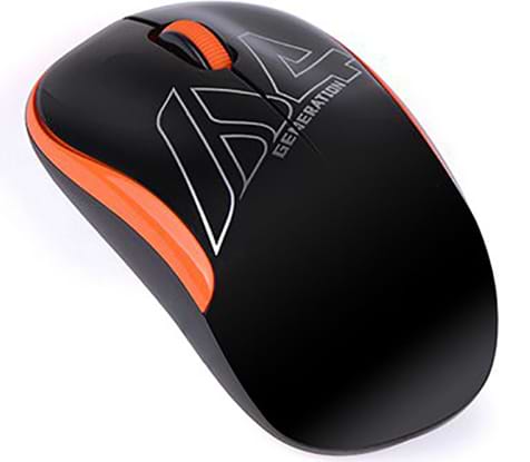 Фото - Мышь беспроводная A4tech G3-300N (Black+Orange)