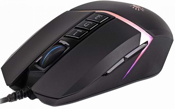 Фото - Мышь проводная игровая Bloody W60 Max (Stone Black)