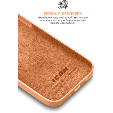 Фото - Чохол для смартфону Armorstandart ICON2 MagSafe for Apple iPhone 15 Pro Max Orange Sorbet (ARM72753)