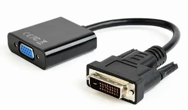 Фото - Уцінка - Перехідник Cablexpert DVI-D - VGA (AB-DVID-VGAF-01) #
