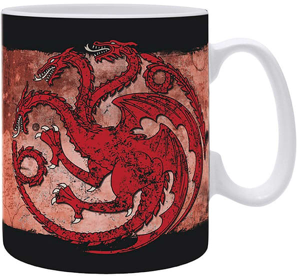 Фото - Чашка ABYstyle GAME OF THRONES Fire and blood Targaryen 460 мл (ABYMUG066)