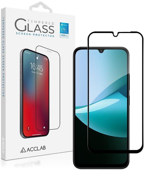 Фото - Защитное стекло для смартфона ACCLAB 9H for Xiaomi Redmi 15C 4G / Redmi 15C / Poco C85 4G Black (1283126625756)